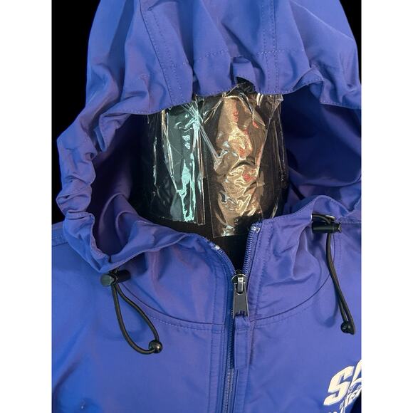 St. Louis Billikens NCAA 1/2 Zip Champion Pullover Windbreaker Hooded Size Small - Picture 4 of 7